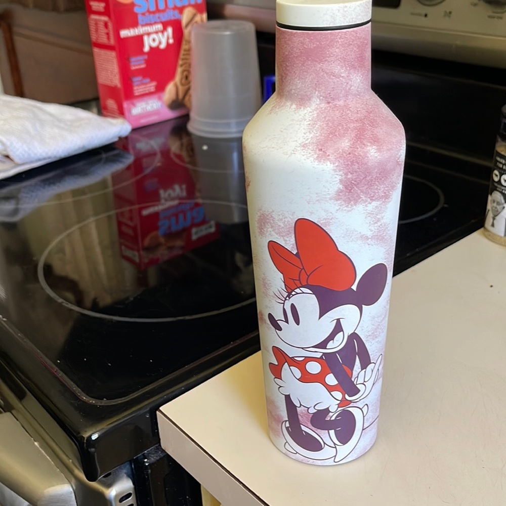 Minnie Mouse corkcicle canteen